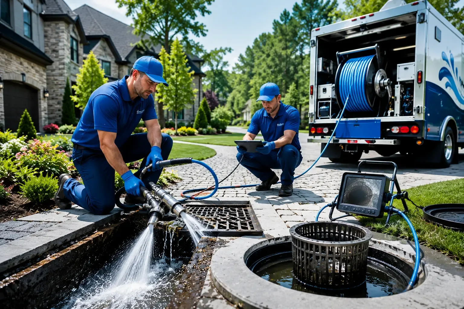 Local outdoor drain cleaning professionals in Swan, IA